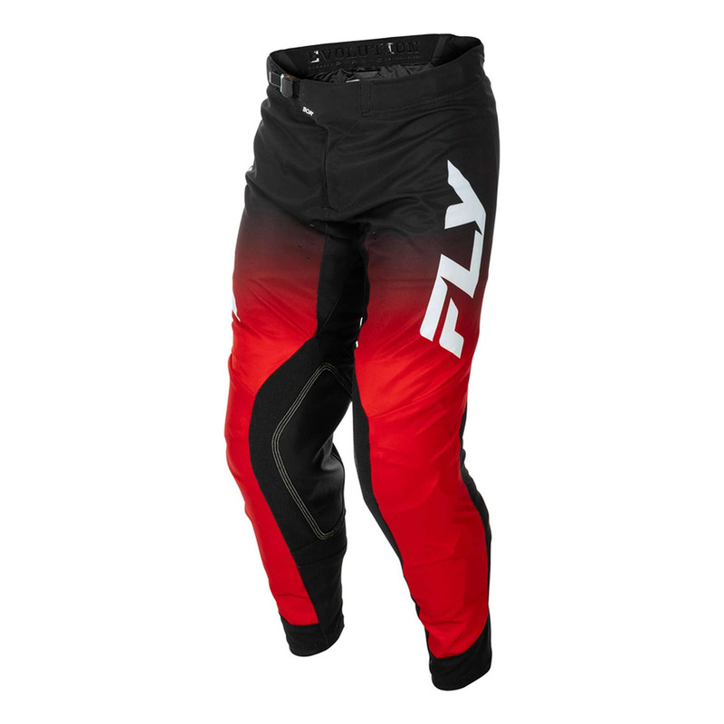 Pantalon cross Fly Racing Evolution DST red/black/white-