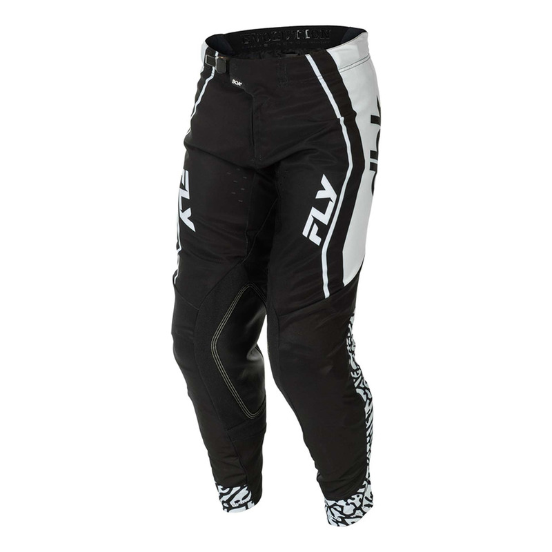 Pantalon cross Fly Racing Evolution DST black/white/red-