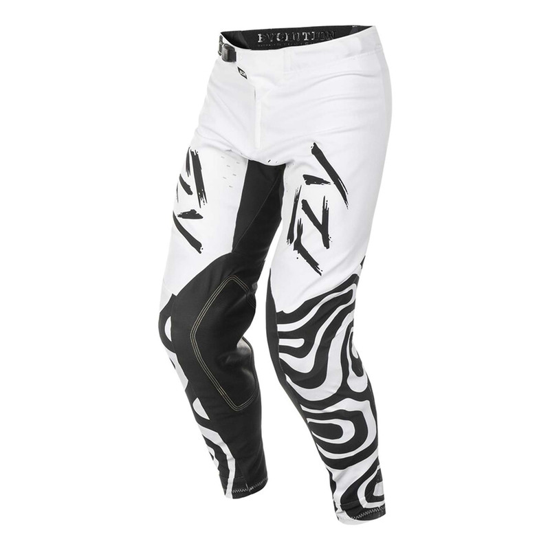 Pantalon cross Fly Racing Evolution DST L.E. Abyss blanc/noir
