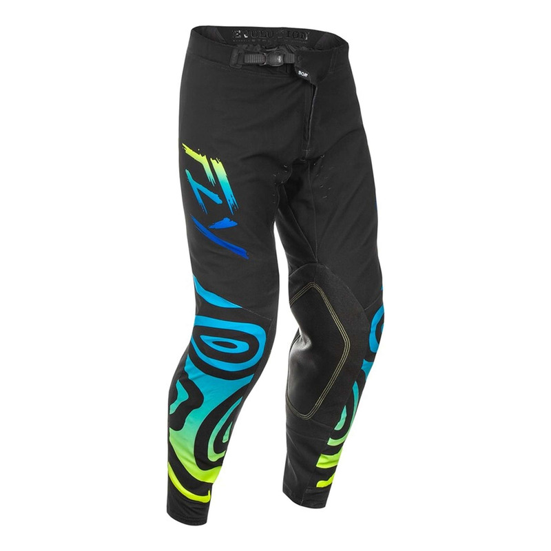 Pantalon cross Fly Racing Evolution DST S.E. Zen noir/bleu/Hi-Vis