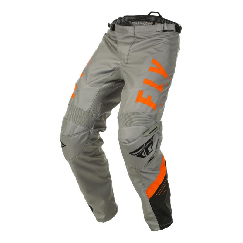 Pantalon cross Fly Racing F-16 gris/noir/orange- 28