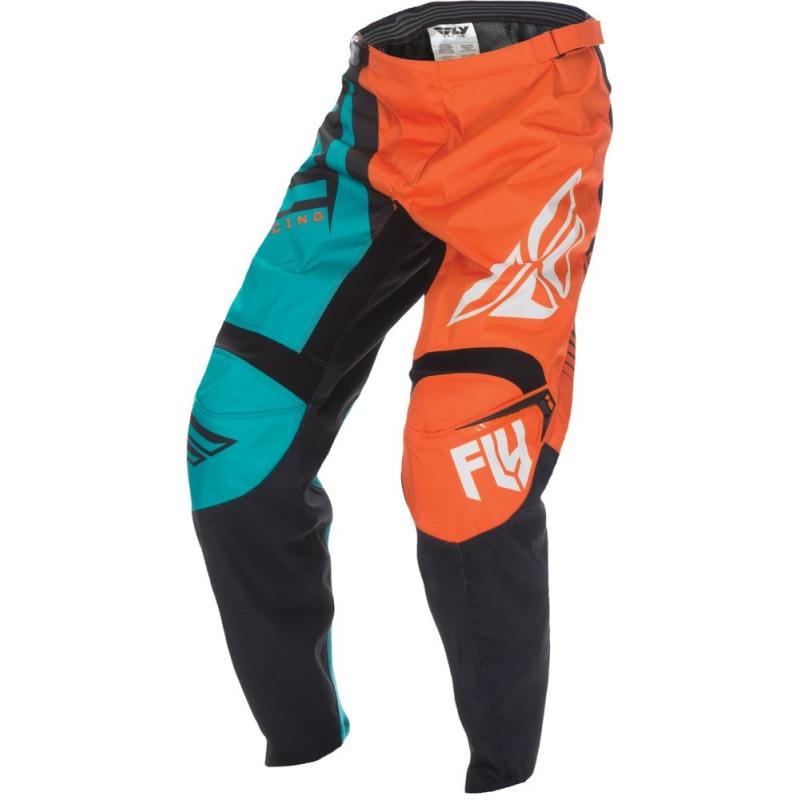 Pantalon cross Fly Racing F-16 orange/bleu- US-38