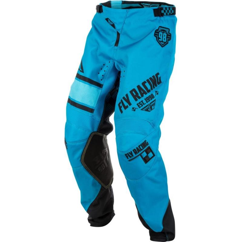 Pantalon cross Fly Racing Kinetic Era bleu- US-30