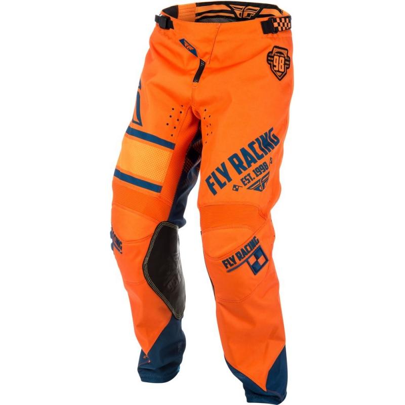 Pantalon cross Fly Racing Kinetic Era orange- US-34