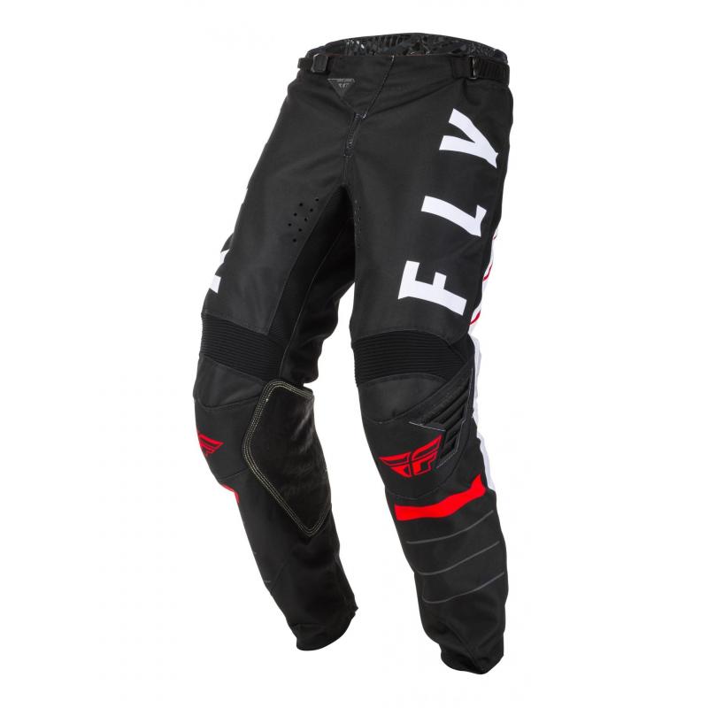 Pantalon cross Fly Racing Kinetic K120 noir/blanc/rouge- 32