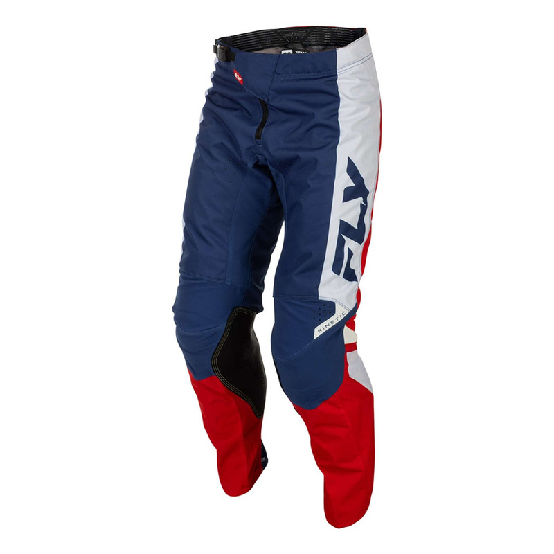 Pantalon cross Fly Racing Kinetic red/white/blue-