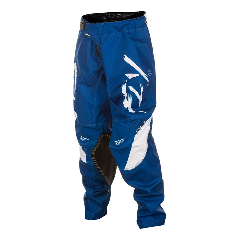 Pantalon cross Fly Racing Kinetic Stoke navy/blanc
