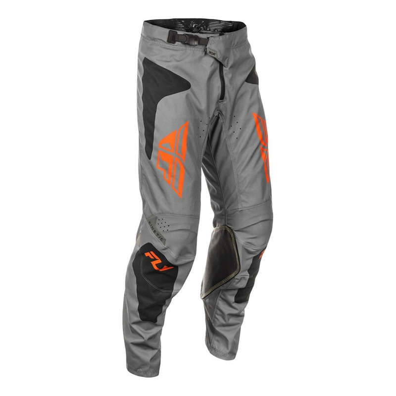 Pantalon cross Fly Racing Kinetic Sym gris/orange/noir