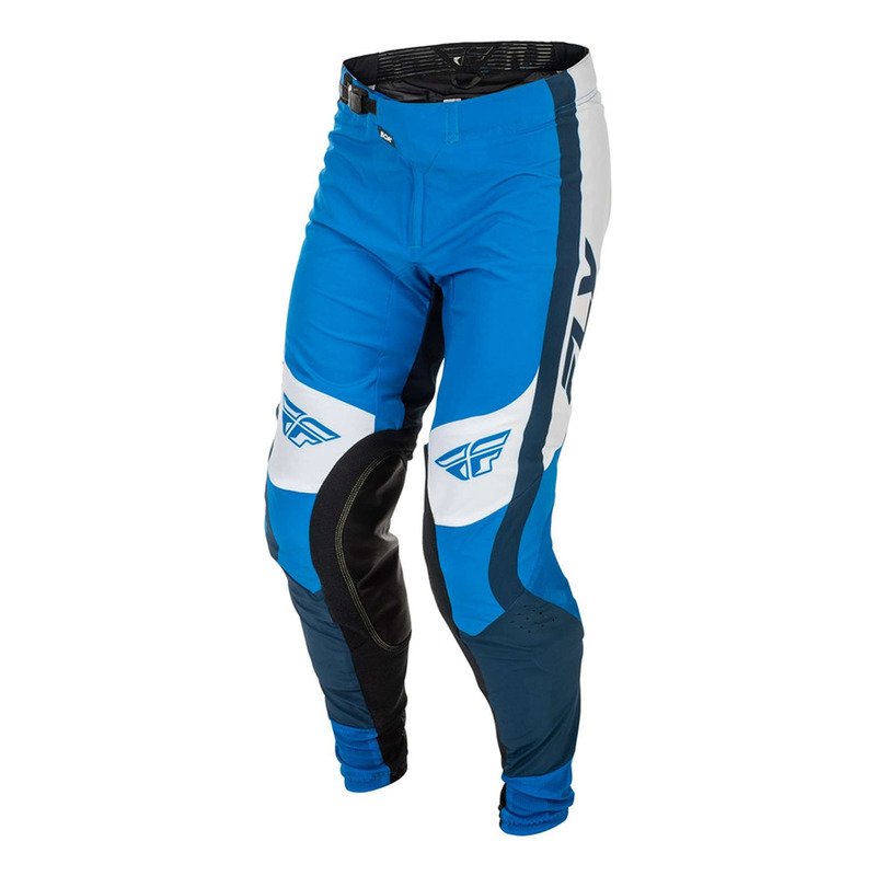 Pantalon cross Fly Racing Lite blue/white-