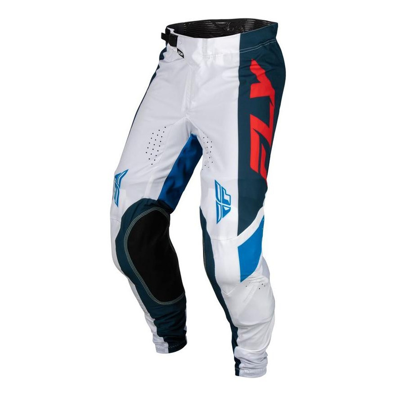 Pantalon cross Fly Racing Lite rouge/blanc/navy-