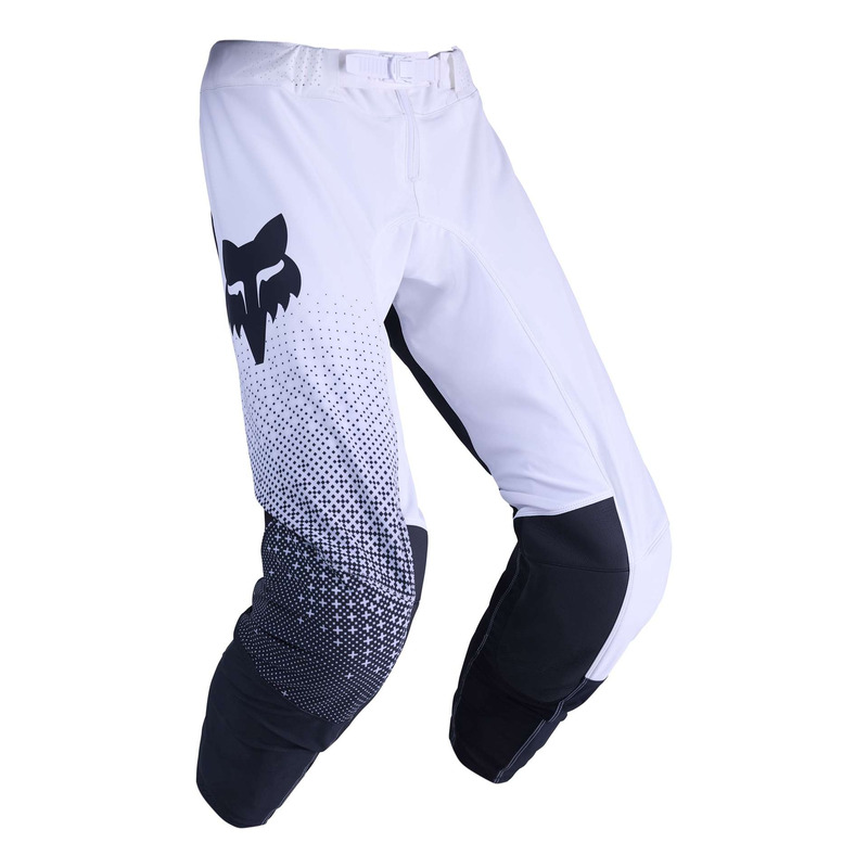 Pantalon cross Fox Racing Flexair Fracture white/black-