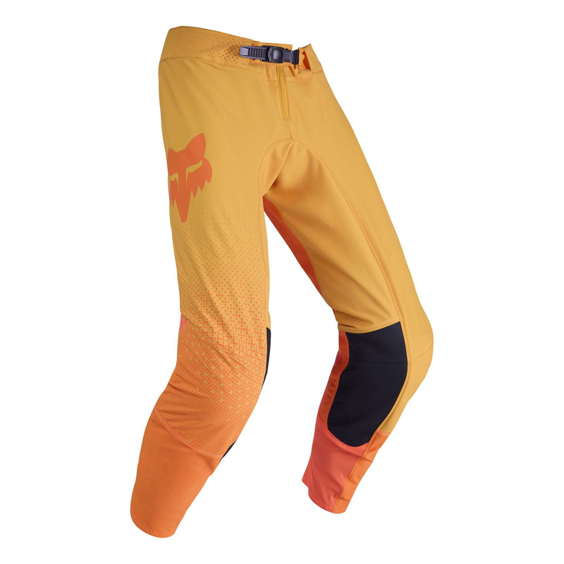 Pantalon cross Fox Racing Flexair Fracture tangerine-