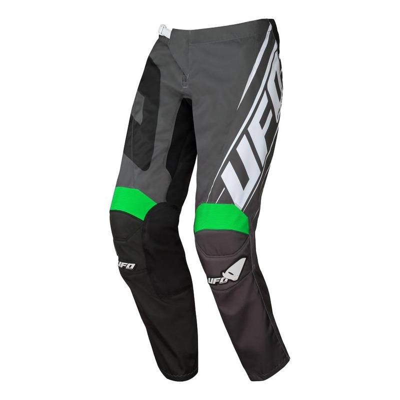 Pantalon cross junior Ufo Vanadium noir/vert- US-26