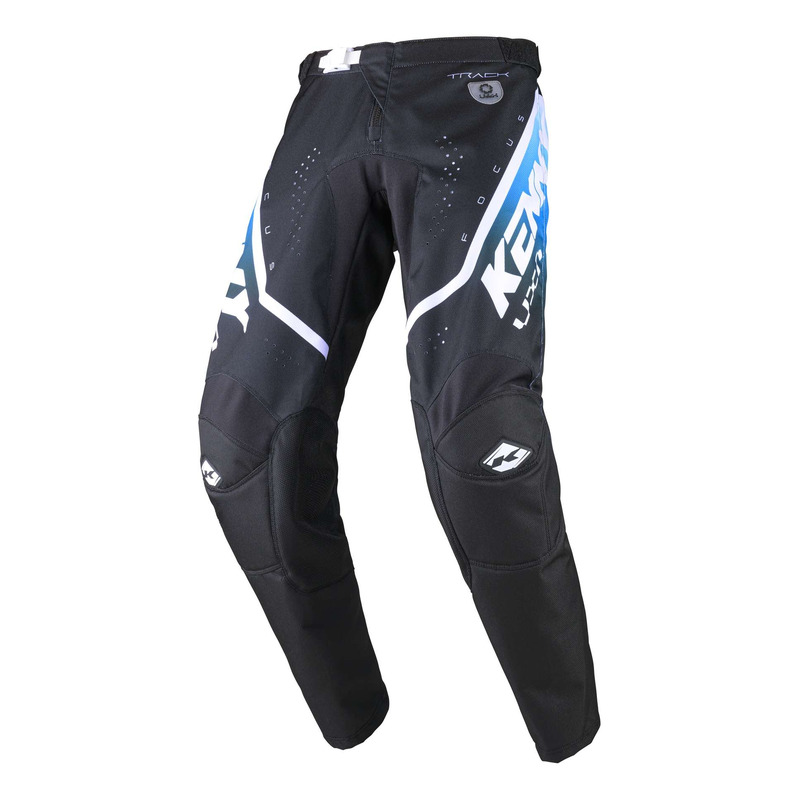 Pantalon cross Kenny Track Focus noir/blanc
