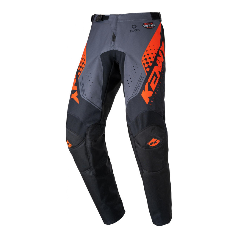 Pantalon cross Kenny Track Focus orange/noir 2023-
