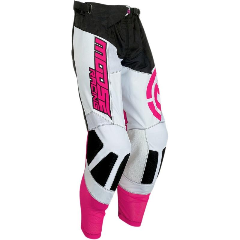 Pantalon cross Moose Racing M1 noir/rose- 36