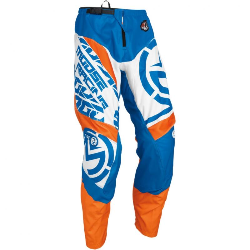 Pantalon cross Moose Racing QUALIFIER bleu/orange- 36