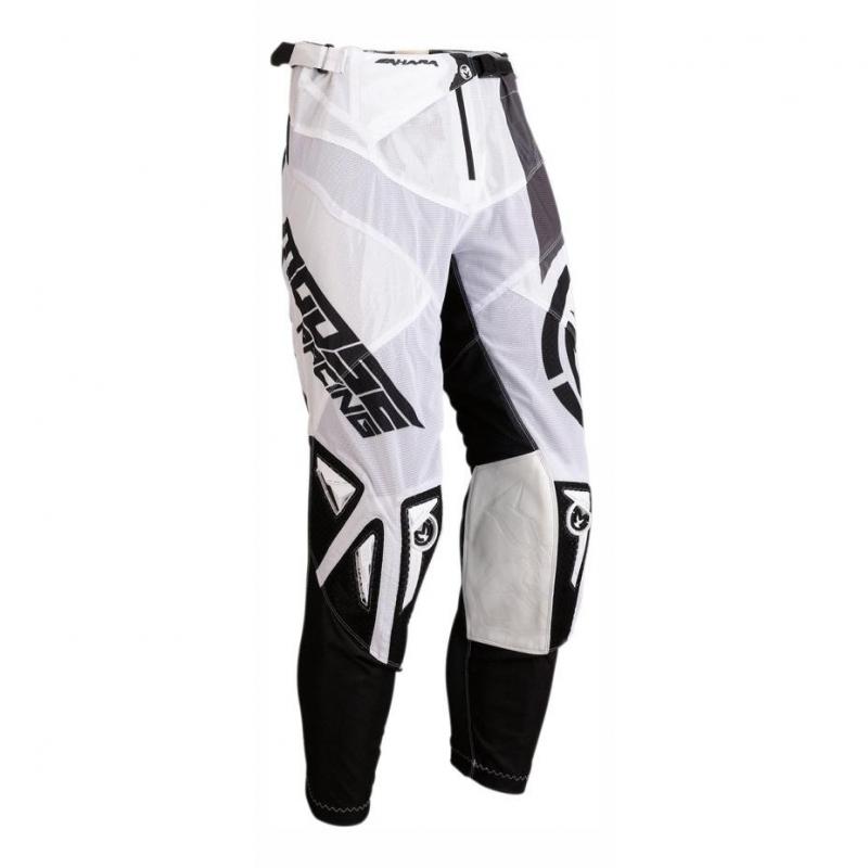 Pantalon cross Moose Racing Sahara blanc/noir- 32