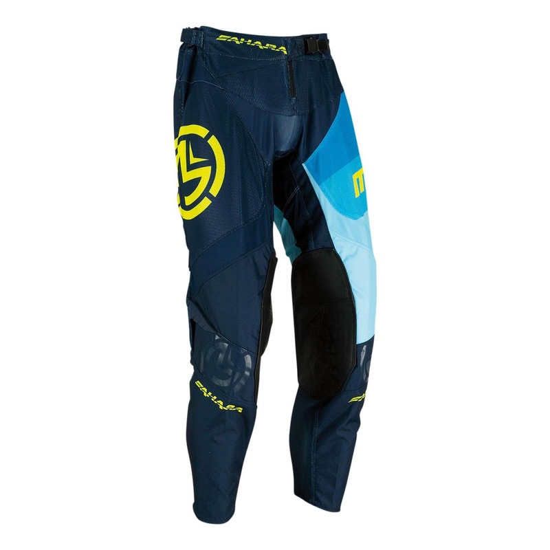 Pantalon cross Moose Racing Sahara navy/bleu/jaune fluo- US-28