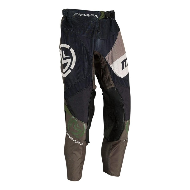 Pantalon cross Moose Racing Sahara noir/vert- 30