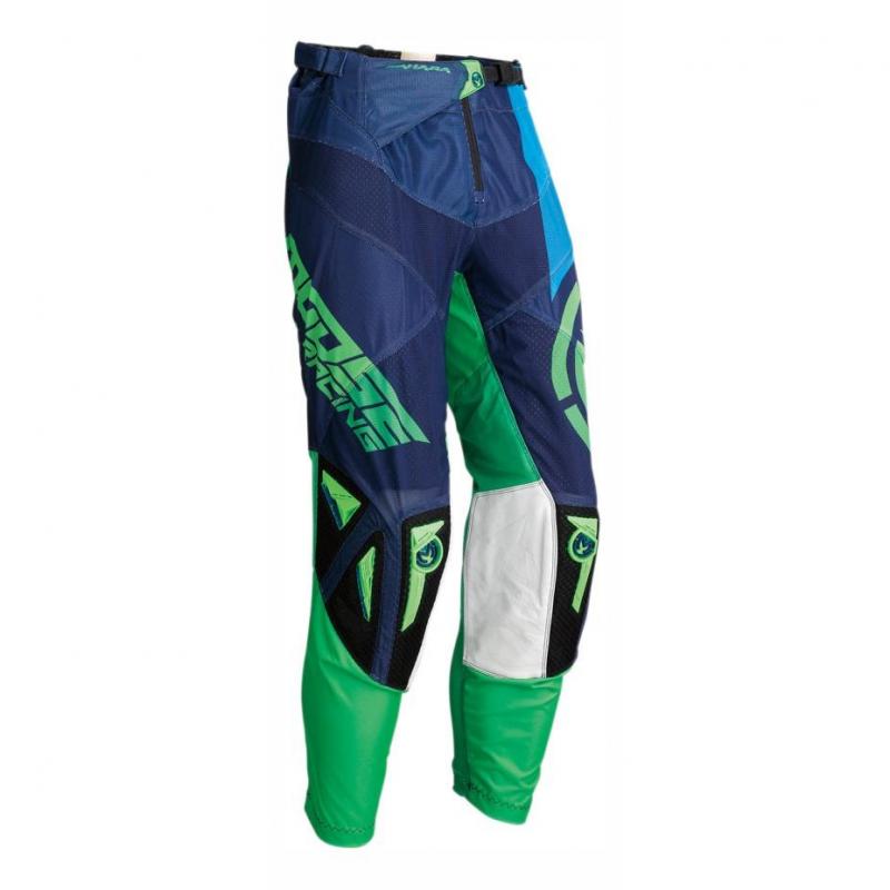Pantalon cross Moose Racing Sahara vert/marine- 30