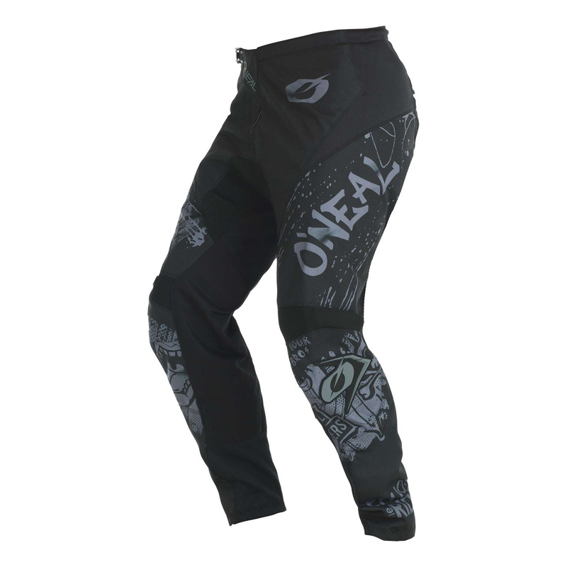 Pantalon cross O’Neal Element Rancid V27 black/gray