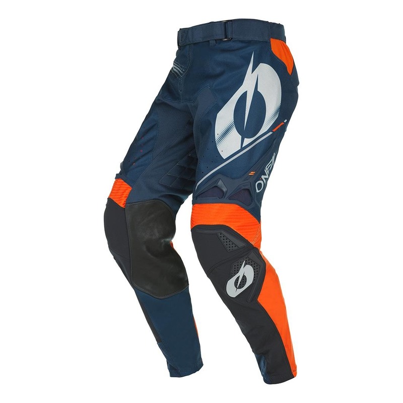 Pantalon cross O'Neal Hardwear Elite Haze V.22 bleu/orange