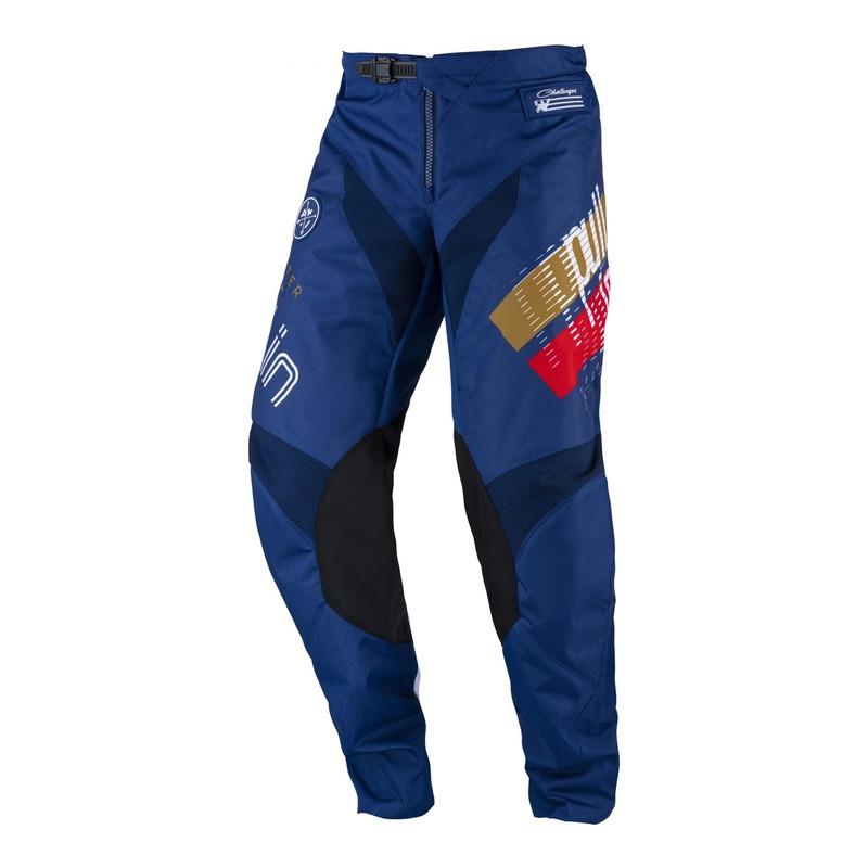 Pantalon cross Pull-in Challenger Master navy/blanc/rouge/or- US-28
