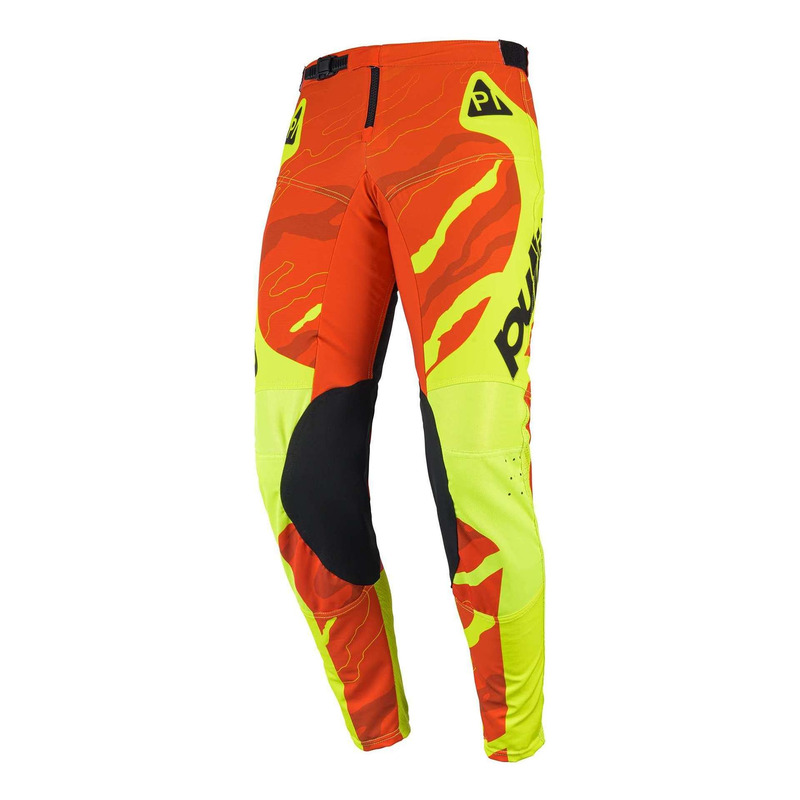 Pantalon cross Pull-In Master Race camo/orange neon- US-28