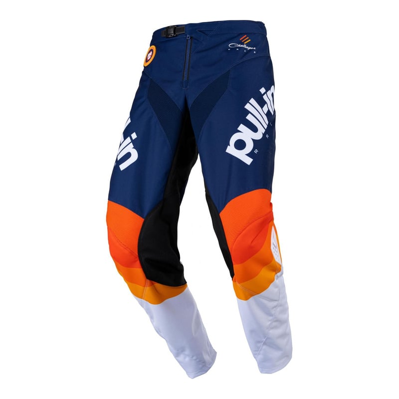 Pantalon cross Pull-in Race orange/navy