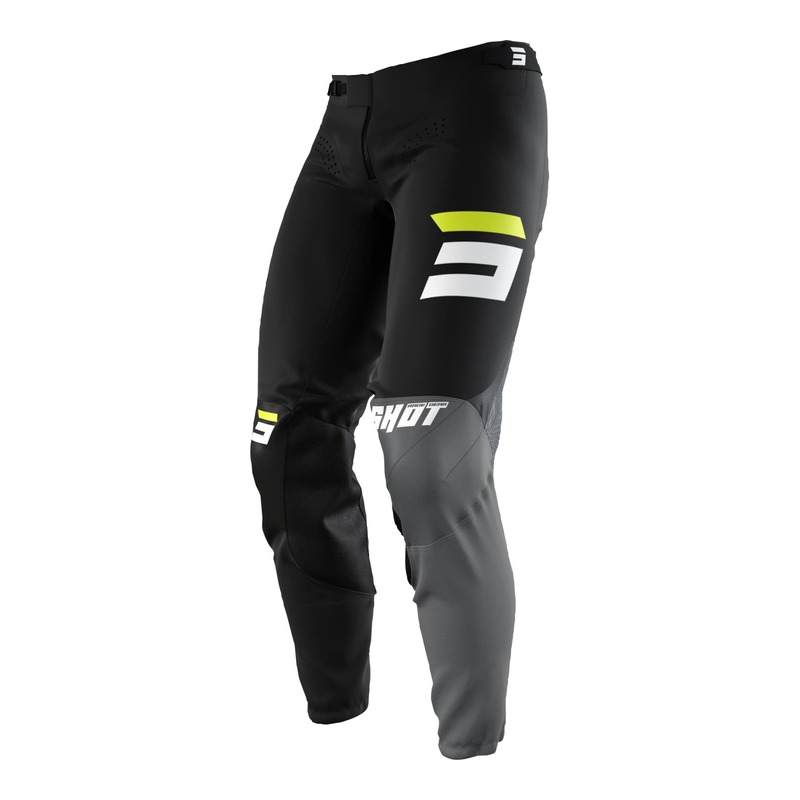 Pantalon cross Shot Aerolite Gradient gris/noir/jaune fluo- US-26