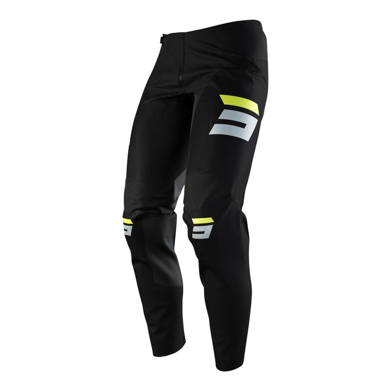 Pantalon cross Shot Contact Loom noir/gris/jaune fluo- US-26