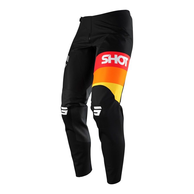Pantalon cross Shot Contact Story orange/jaune/rouge/noir- US-26