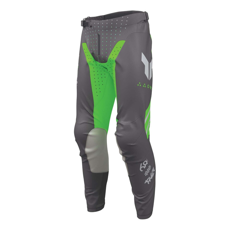 Pantalon cross Thor Launchmode Futura charcoal/green-