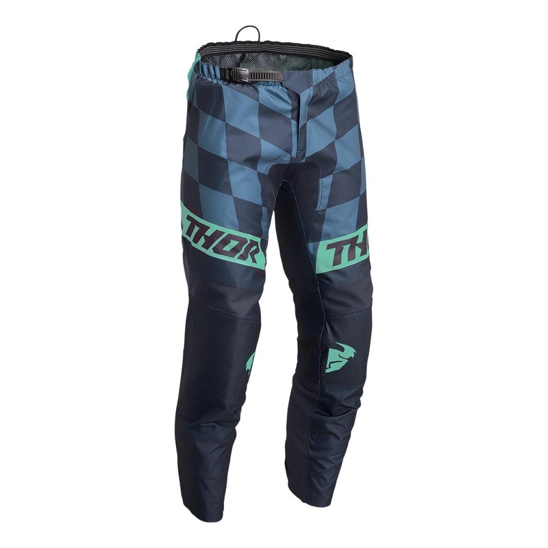 Pantalon cross Thor Sector Birdrock midnight/mint- US-28
