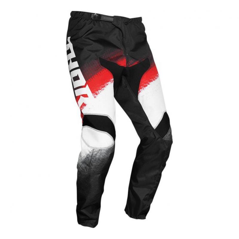 Pantalon cross Thor Sector Vapor rouge/noir- US-36