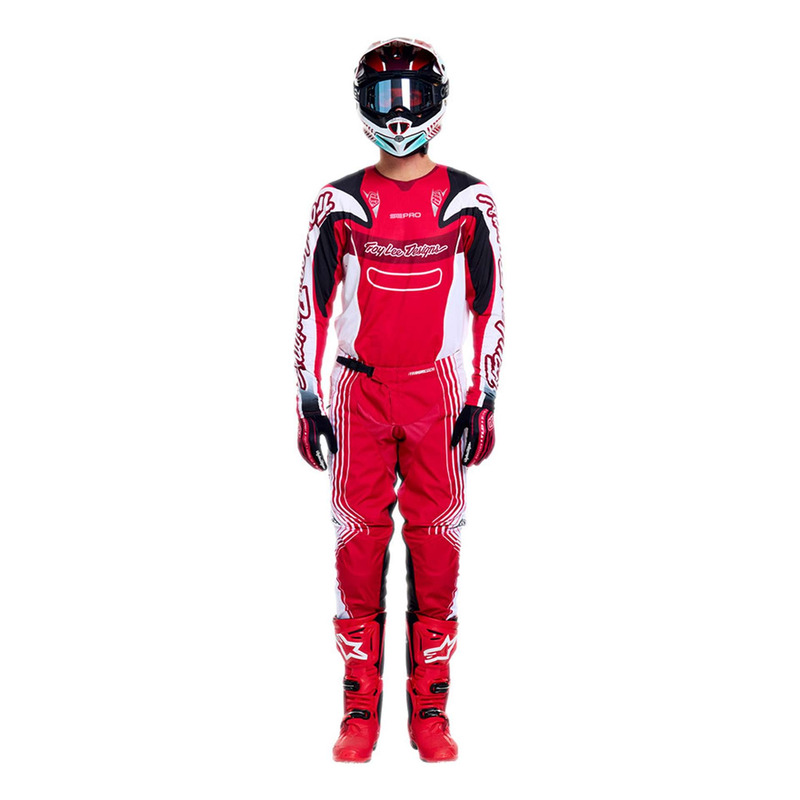 Pantalon cross Troy Lee Designs GP Pro Streamline rouge/noir