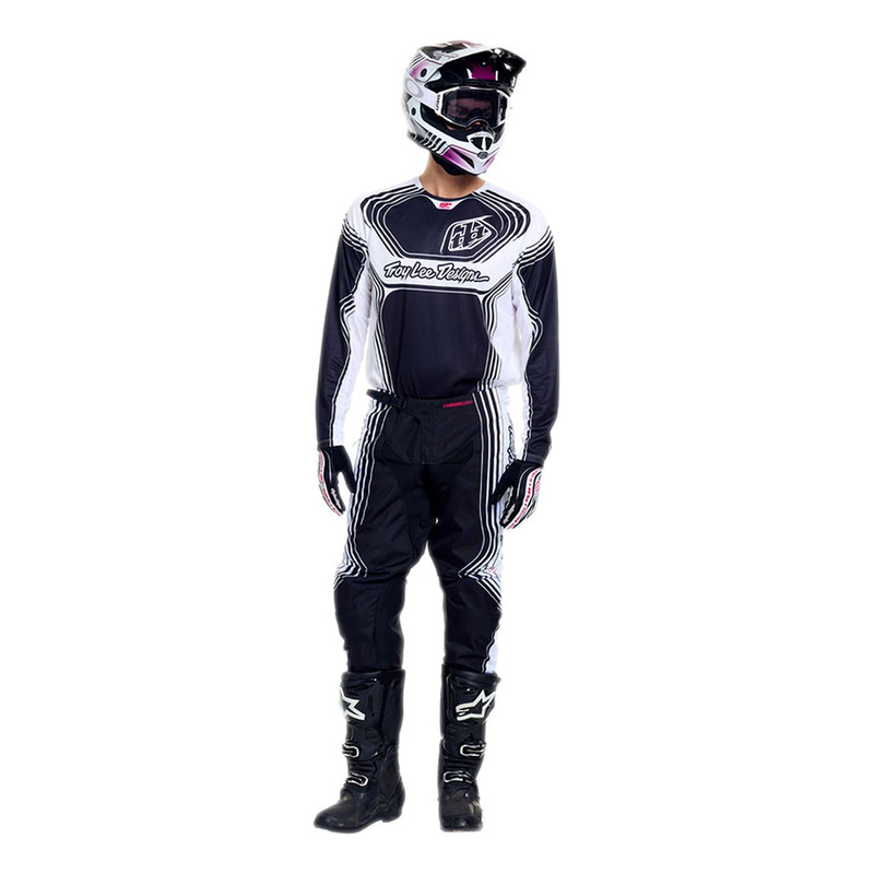 Pantalon cross Troy Lee Designs GP Pro Streamline noir/blanc
