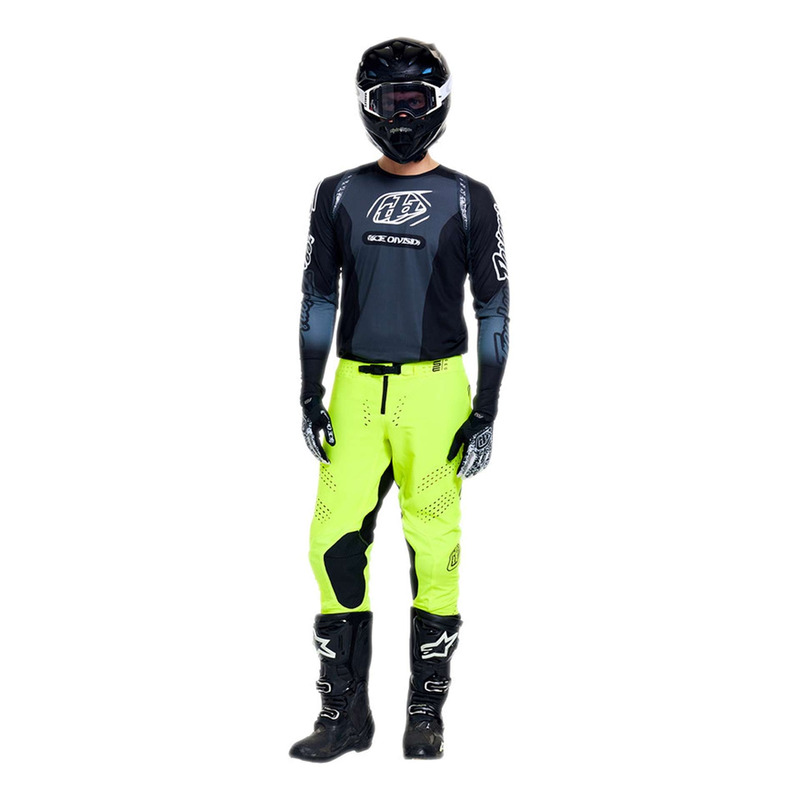 Pantalon cross Troy Lee Designs SE Pro solo jaune fluo