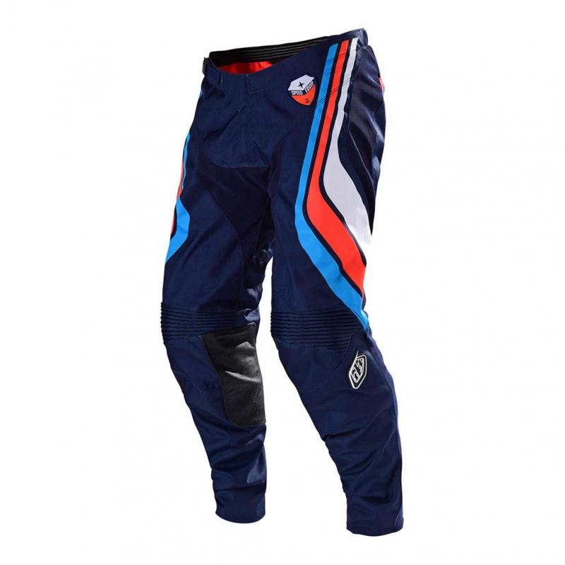 Pantalon cross Troy Lee Designs SE Seca dark navy/orange- US-38