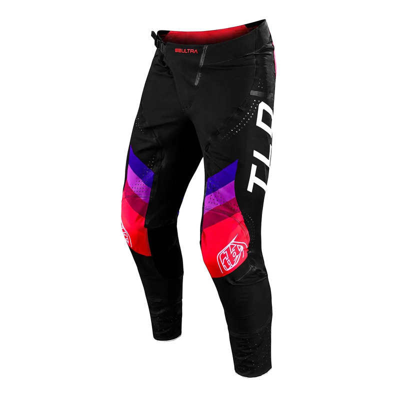 Pantalon cross Troy Lee Designs SE Ultra Reverb black/glo red