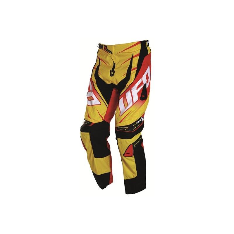 Pantalon cross UFO Voltage jaune- 36
