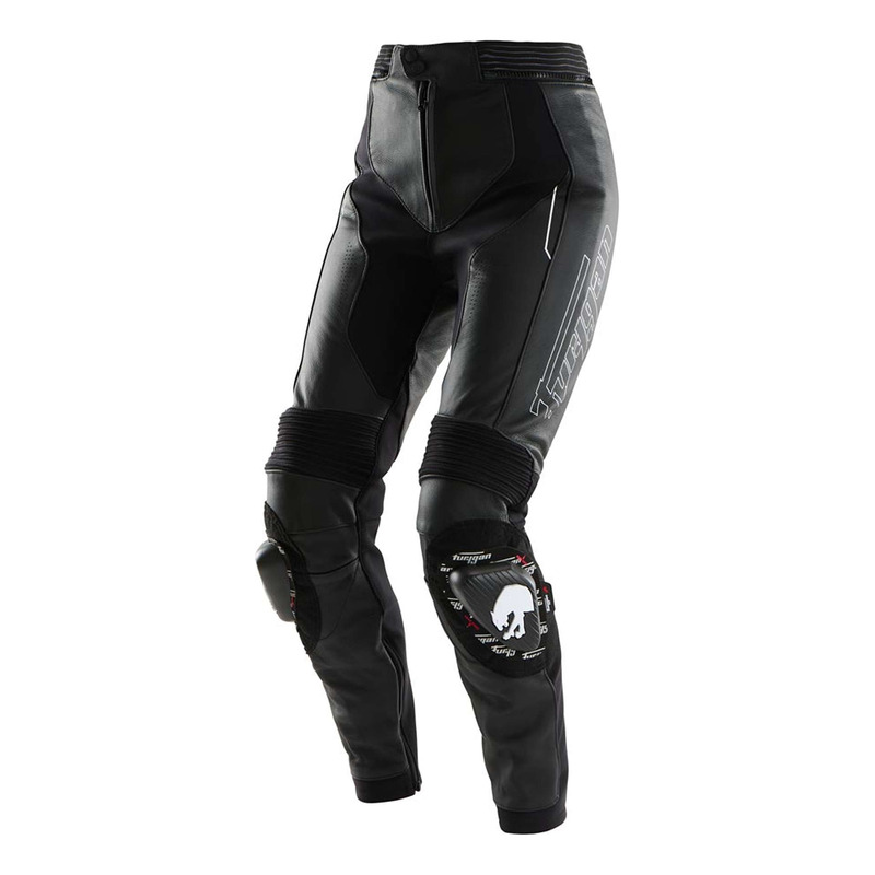 Pantalon cuir femme Furygan Bud Lady Evo noir/blanc
