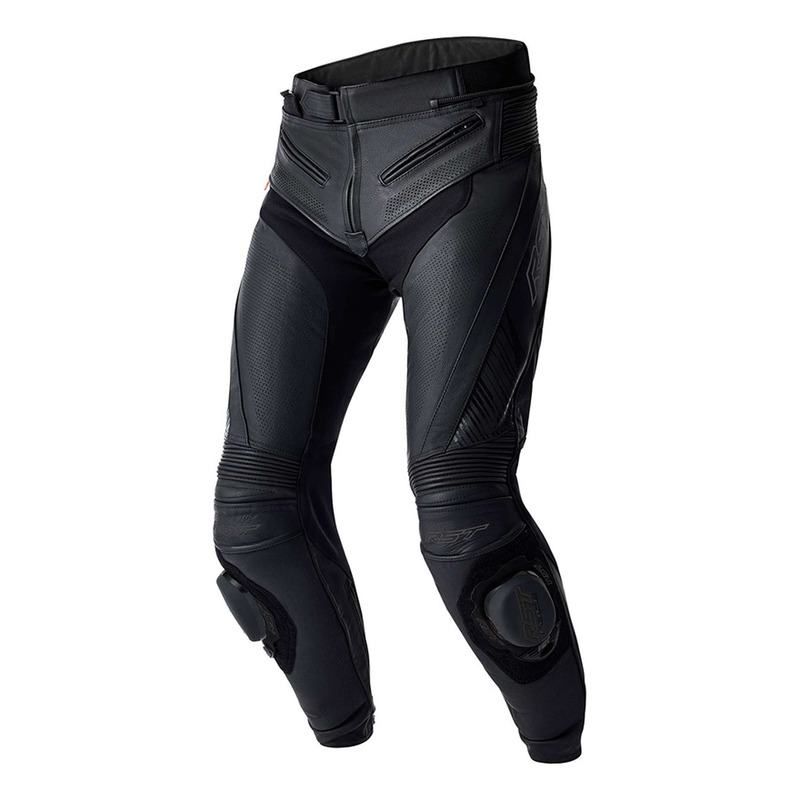 Pantalon cuir RST Tractech Evo D3O noir – Court