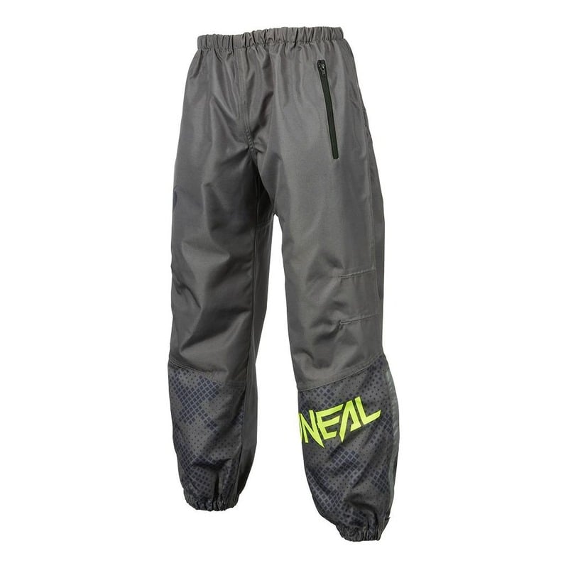 Pantalon de pluie O'Neal Shore V.22 gris/jaune fluo