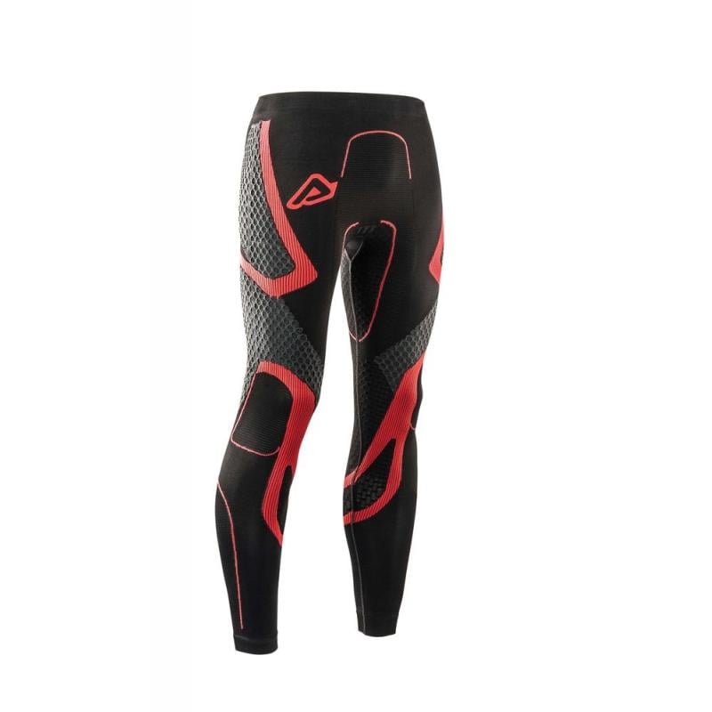Pantalon de protection Acerbis X-Body Winter Ls noir/rouge
