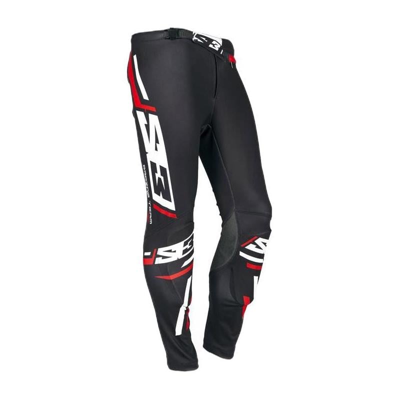 Pantalon de Trial S3 Racing Team noir/rouge/blanc