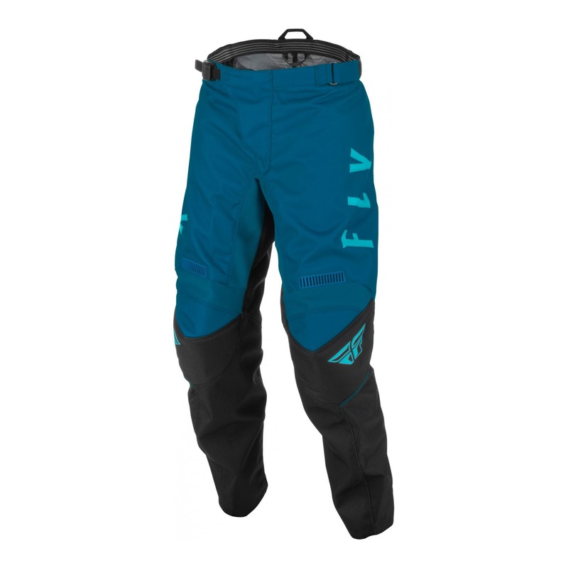 Pantalon enfant Fly Racing F-16 aqua/dark teal/noir- US-18