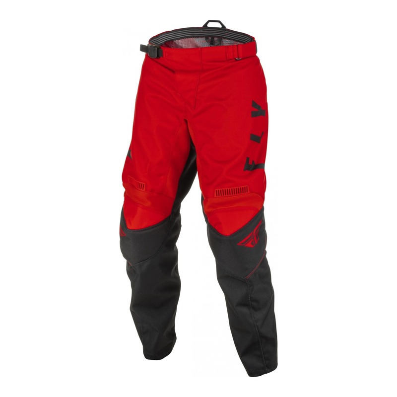 Pantalon enfant Fly Racing F-16 rouge/noir- US-18