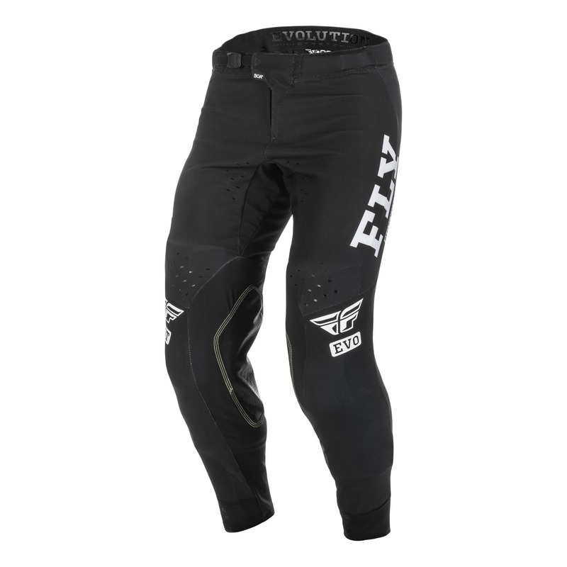 Pantalon Fly Racing Evo DST noir/blanc- US-28